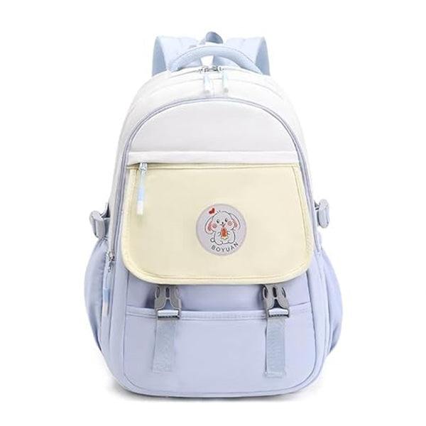 Trendy 30L WALSON backpack for men and women; fits 17-inch laptops, water-resistant, perfect for school, college, office, and travel.