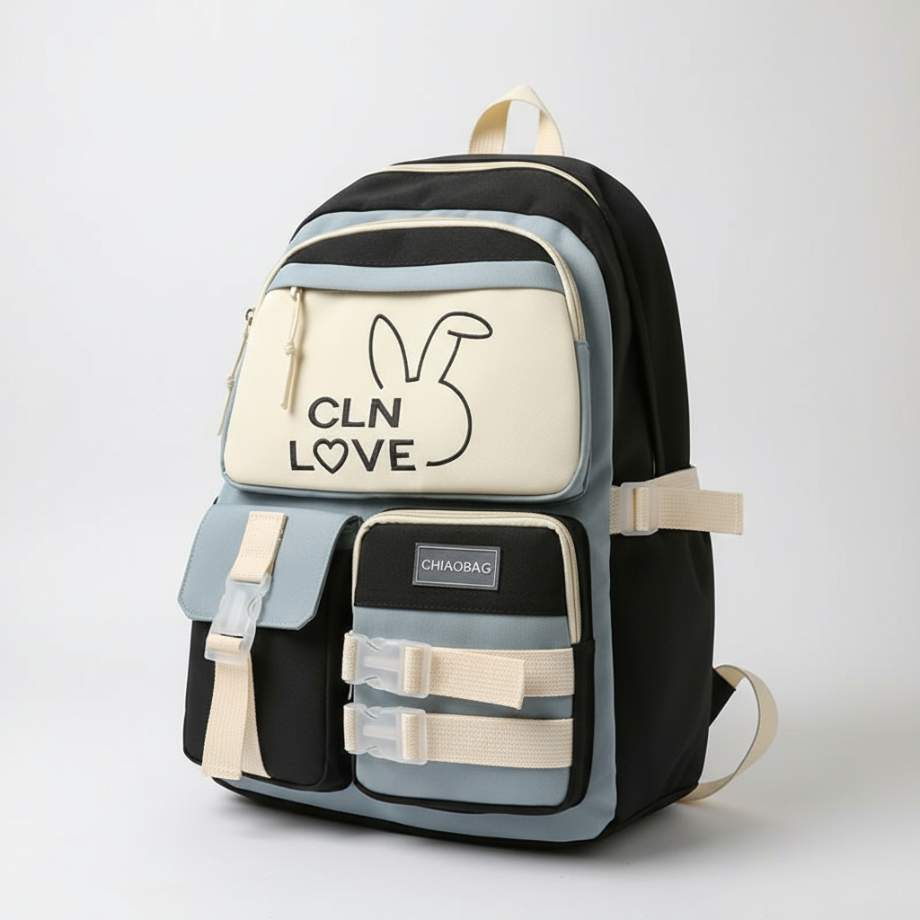 WALSON Medium 30L Kawaii Laptop Backpack – Water-Resistant 17-Inch Unisex School, College & Office Bag