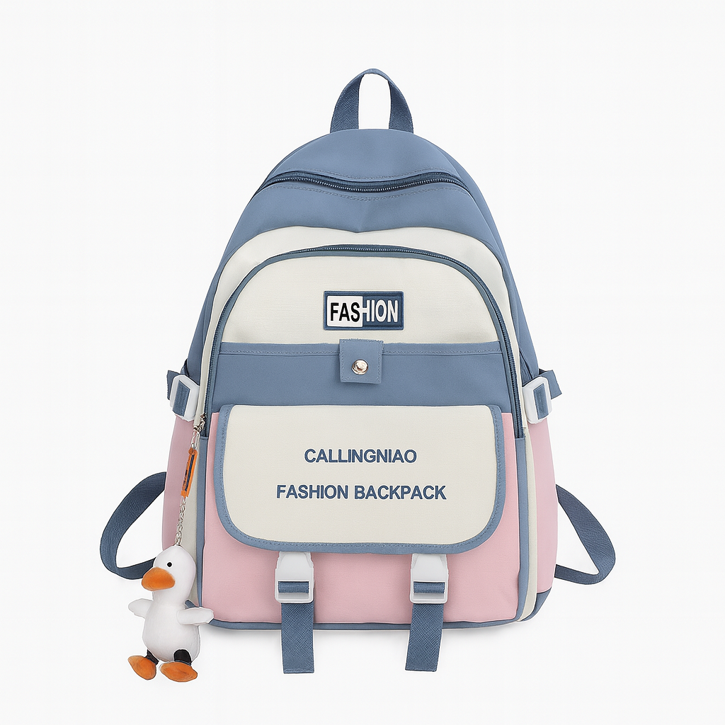 WALSON 30L Trendy Kawaii Backpack – Stylish Unisex School, College & Office Backpack | Standard Size, Lightweight & Water-Resistant