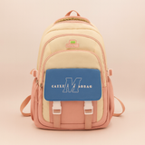 WALSON Kawaii 17-Inch Laptop Backpack – Stylish Water-Resistant School, College & Office Bag with Cute Accessories & Anti-Theft Design