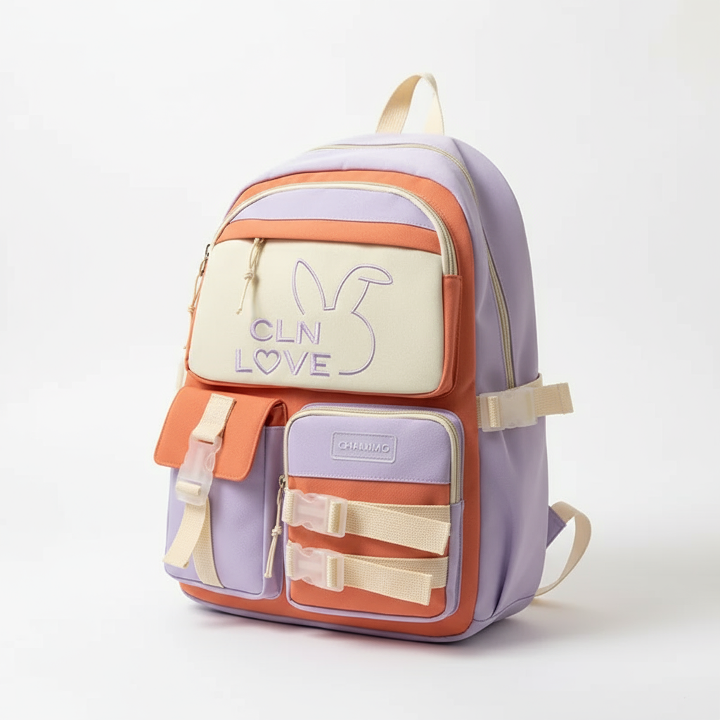 WALSON Medium 30L Kawaii Laptop Backpack – Water-Resistant 17-Inch Unisex School, College & Office Bag