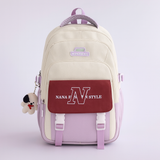 WALSON Kawaii 17-Inch Laptop Backpack – Stylish Water-Resistant School, College & Office Bag with Cute Accessories & Anti-Theft Design