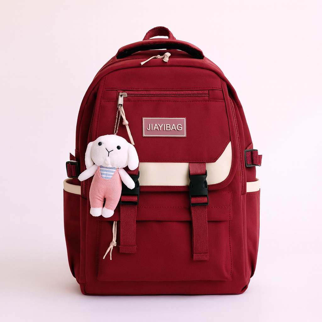 WALSON 30L Trendy Laptop Backpack – Water-Resistant Unisex Bag for School, College, Office & Travel, Fits 17-Inch Laptop