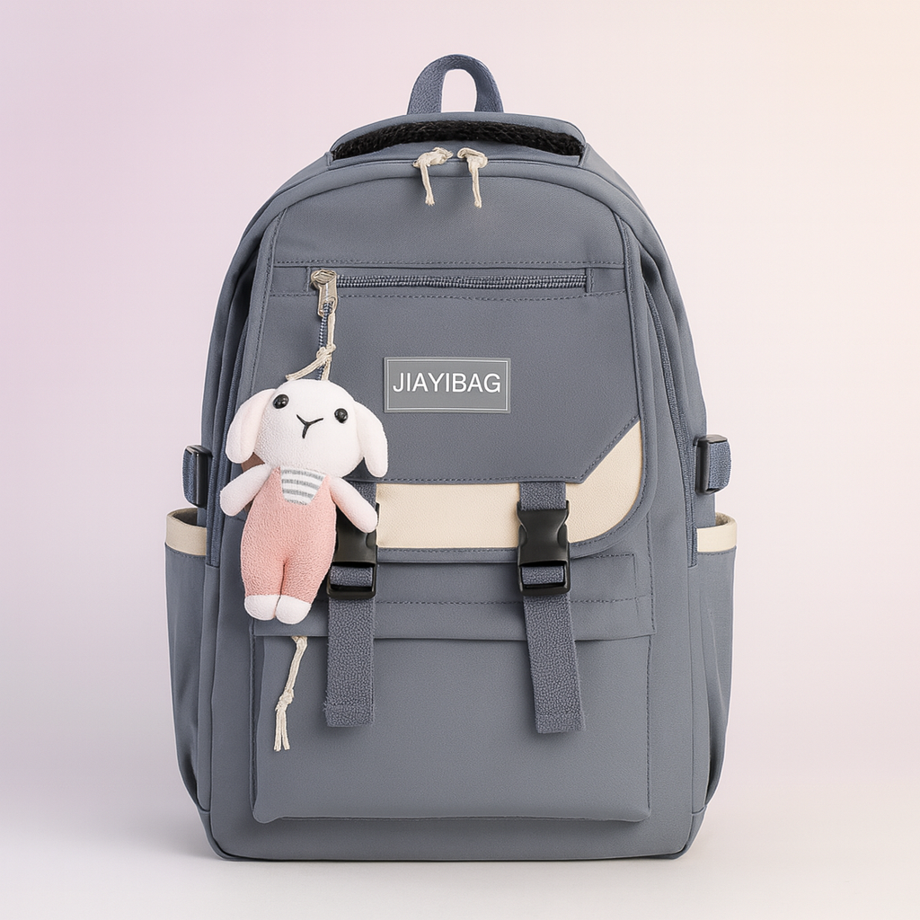 WALSON 30L Trendy Laptop Backpack – Water-Resistant Unisex Bag for School, College, Office & Travel, Fits 17-Inch Laptop